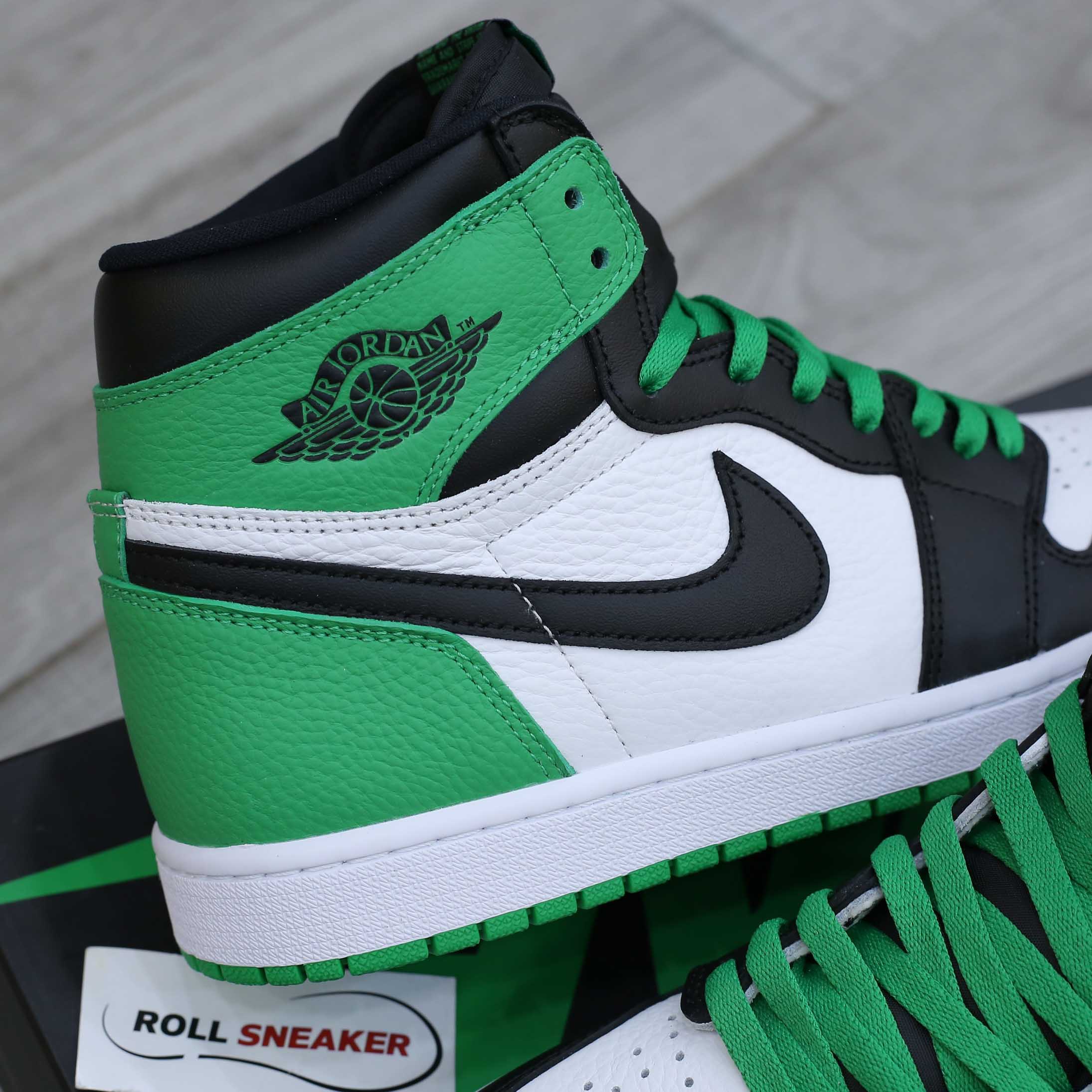 Giày Nike Air Jordan 1 Retro High OG GS Lucky Green
