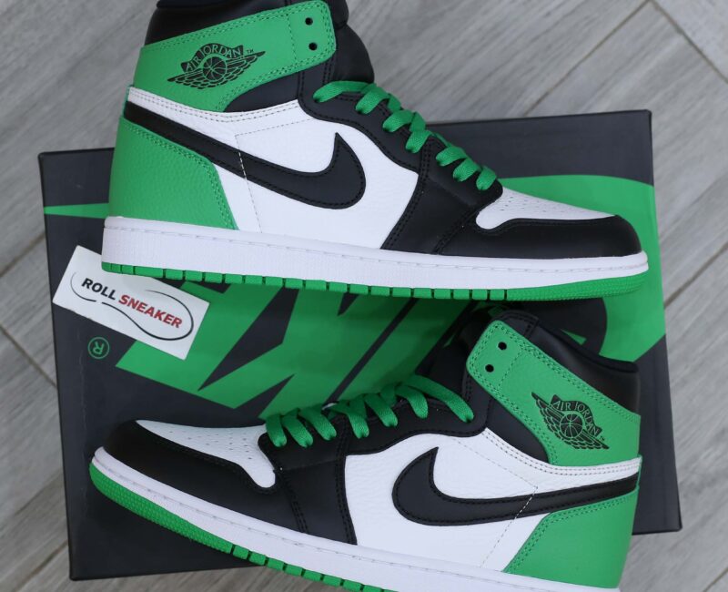 Giày Nike Air Jordan 1 Retro High OG GS Lucky Green