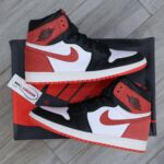 Giày Nike Air Jordan 1 Retro High Track ‘Red’ Best Quality