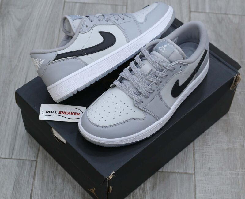 Giày Nike Air Jordan 1 Retro Low Golf ‘Wolf Grey’ Best Quality
