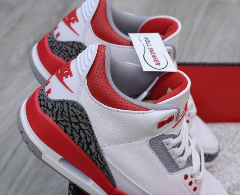 Giày Nike Air Jordan 3 Retro ‘Fire Red 2022’ Best Quality
