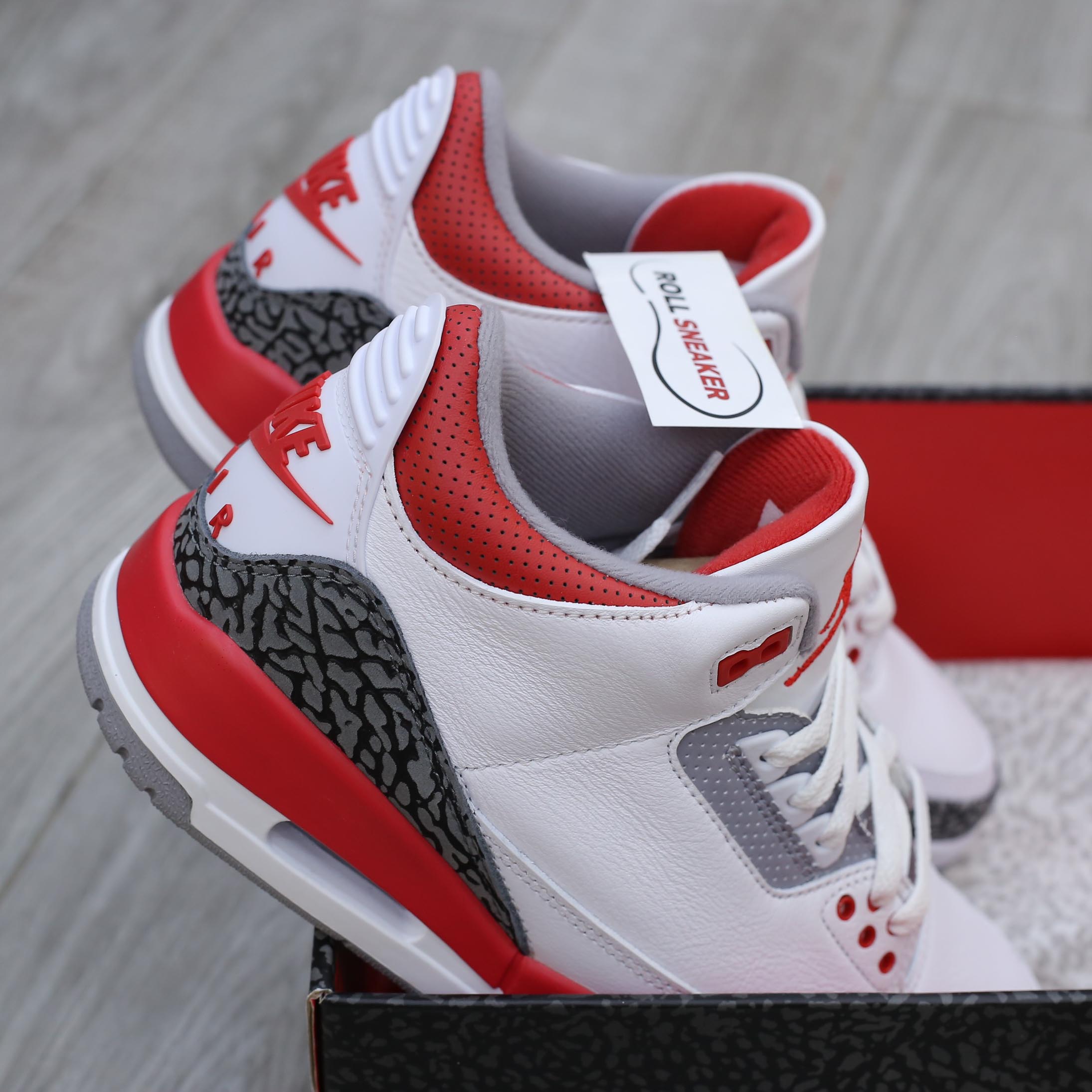 Giày Nike Air Jordan 3 Retro ‘Fire Red 2022’ Best Quality