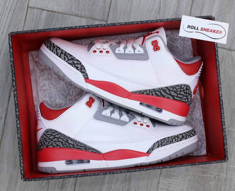 Giày Nike Air Jordan 3 Retro ‘Fire Red 2022’ Best Quality