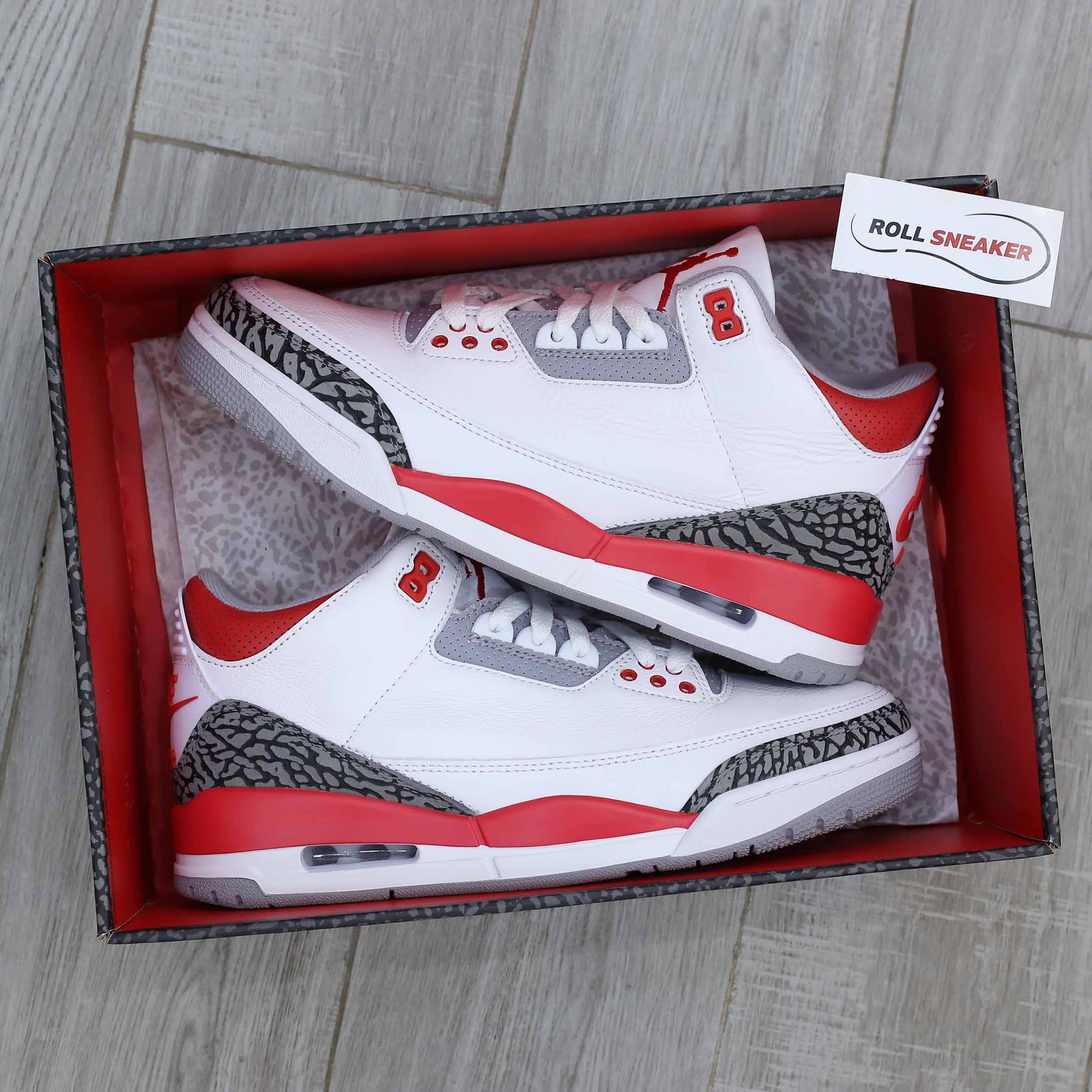 Giày Nike Air Jordan 3 Retro ‘Fire Red 2022’ Best Quality