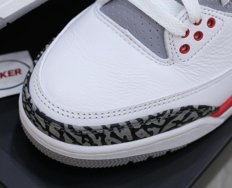 Giày Nike Air Jordan 3 Retro ‘Fire Red 2022’ Best Quality