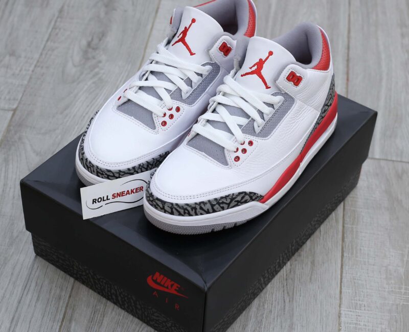 Giày Nike Air Jordan 3 Retro ‘Fire Red 2022’ Best Quality