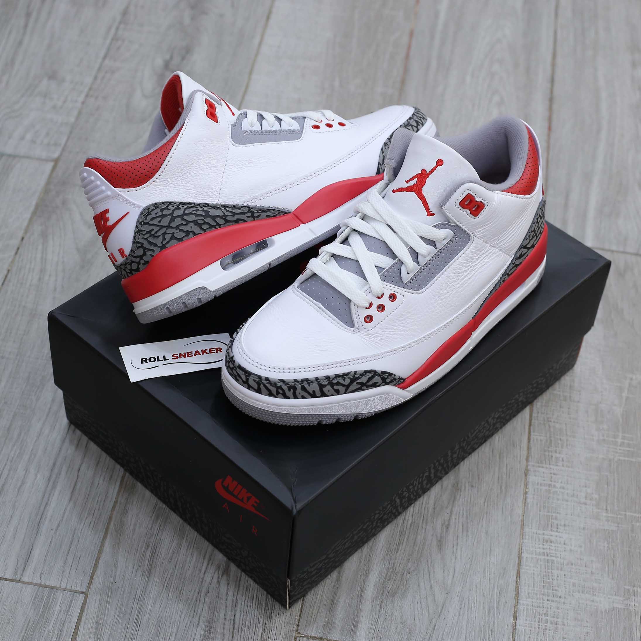 Giày Nike Air Jordan 3 Retro ‘Fire Red 2022’ Best Quality