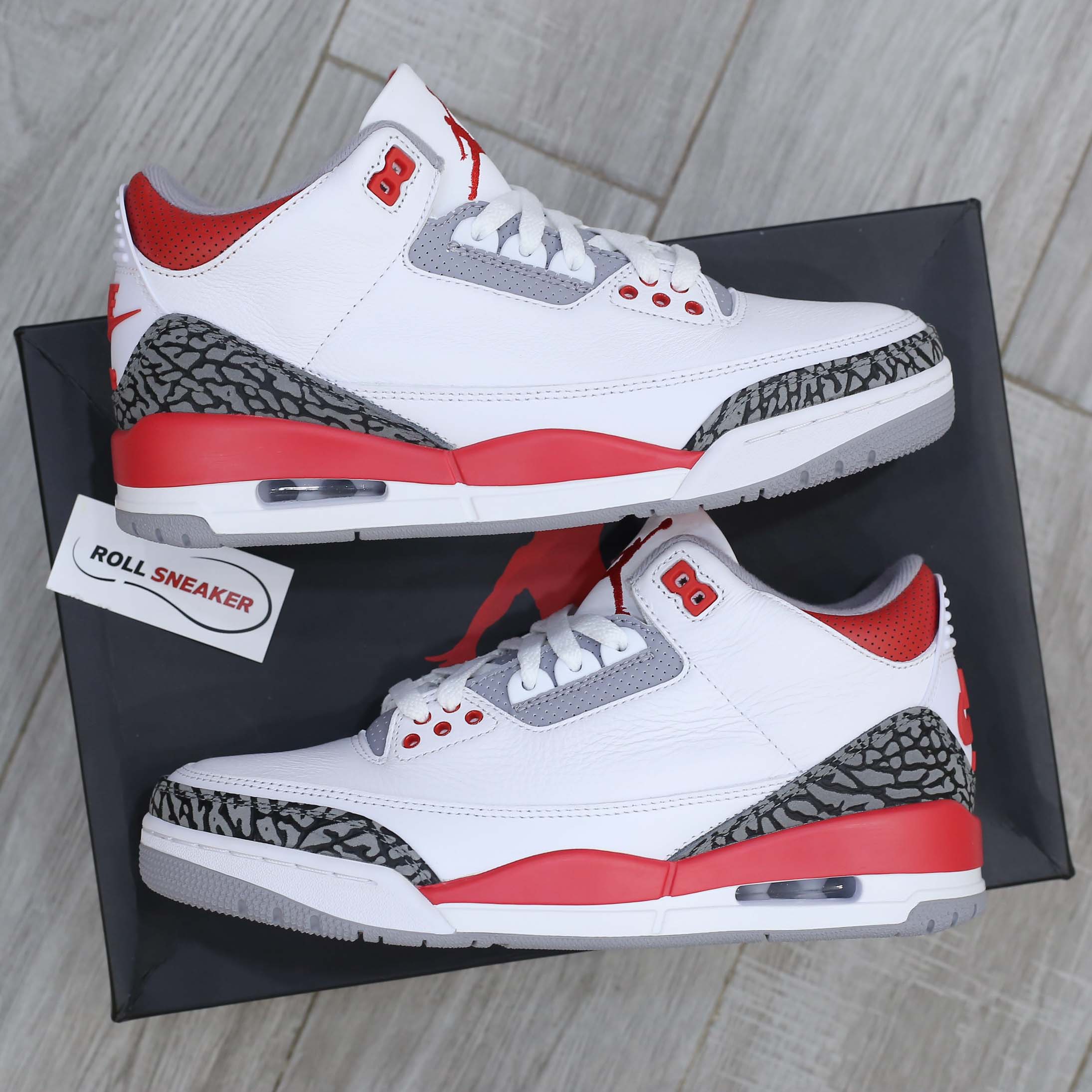Giày Nike Air Jordan 3 Retro ‘Fire Red 2022’ Best Quality
