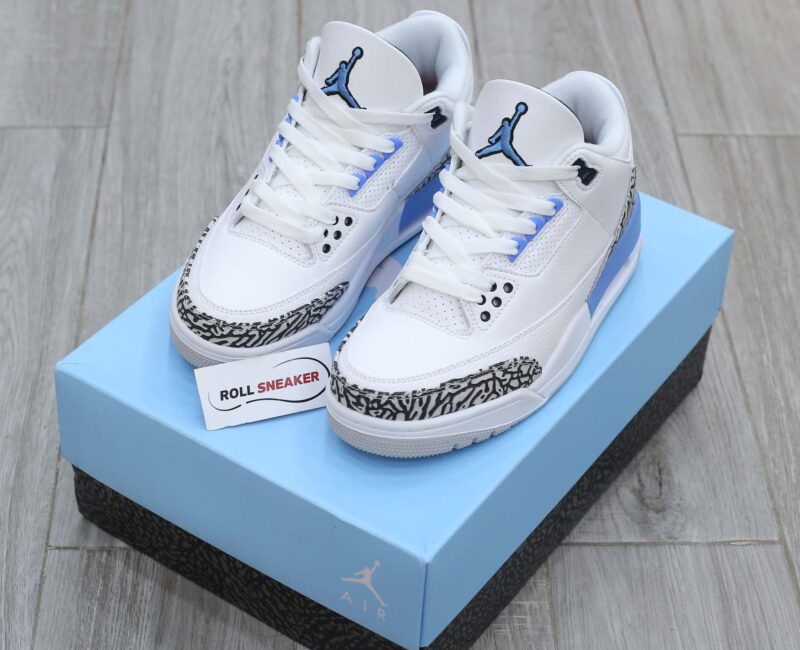 Giày Nike Air Jordan 3 Retro ‘UNC’ Best Quality