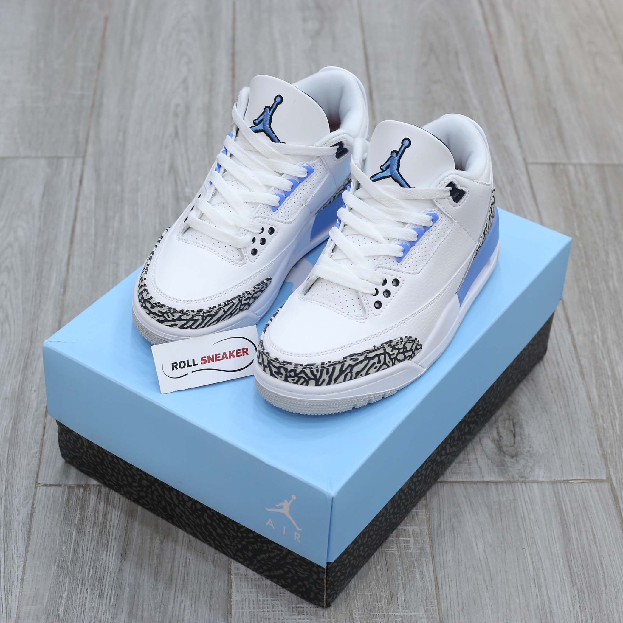 Giày Nike Air Jordan 3 Retro ‘UNC’ Best Quality