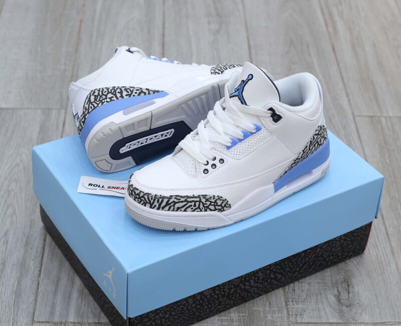 Giày Nike Air Jordan 3 Retro ‘UNC’ Best Quality