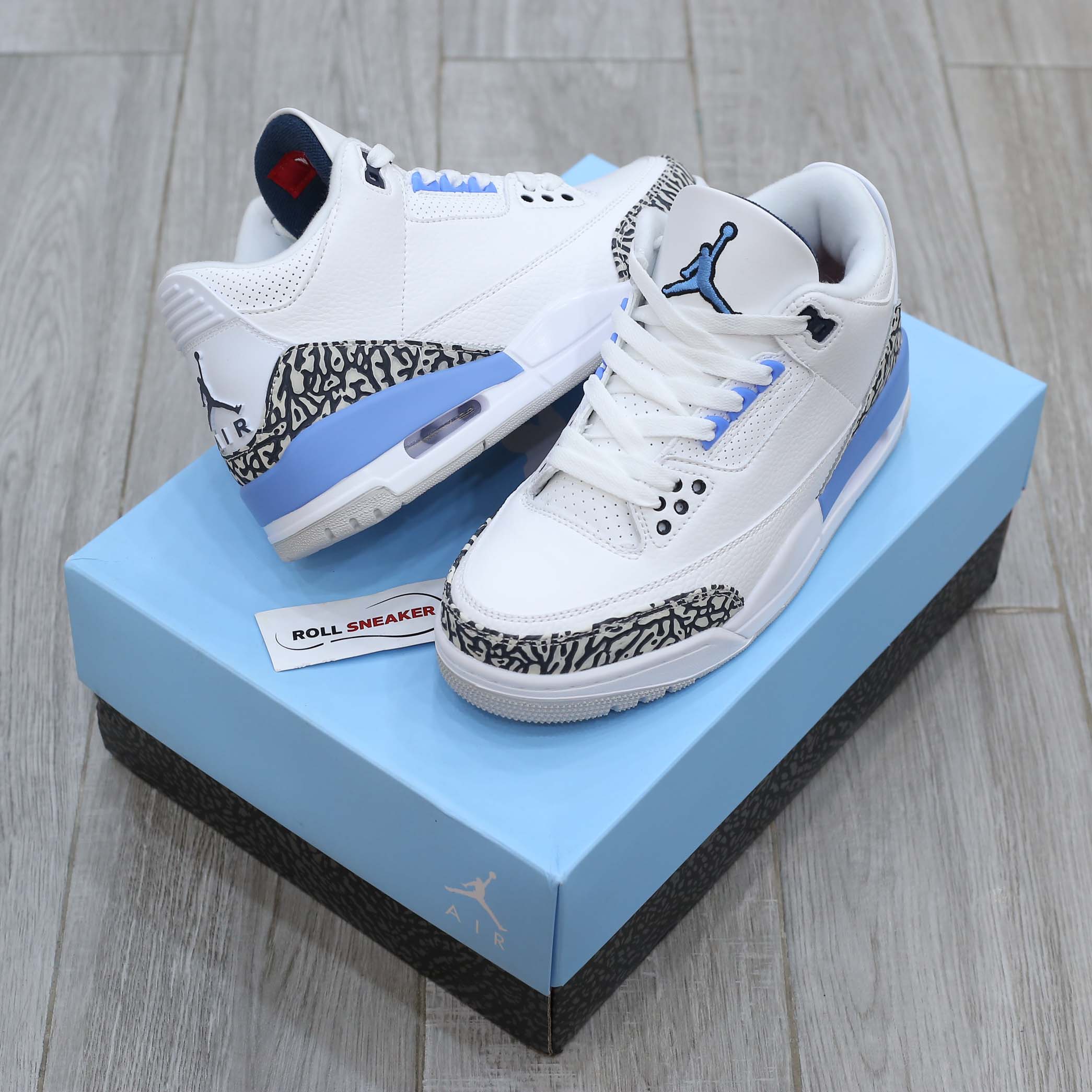 Giày Nike Air Jordan 3 Retro ‘UNC’ Best Quality