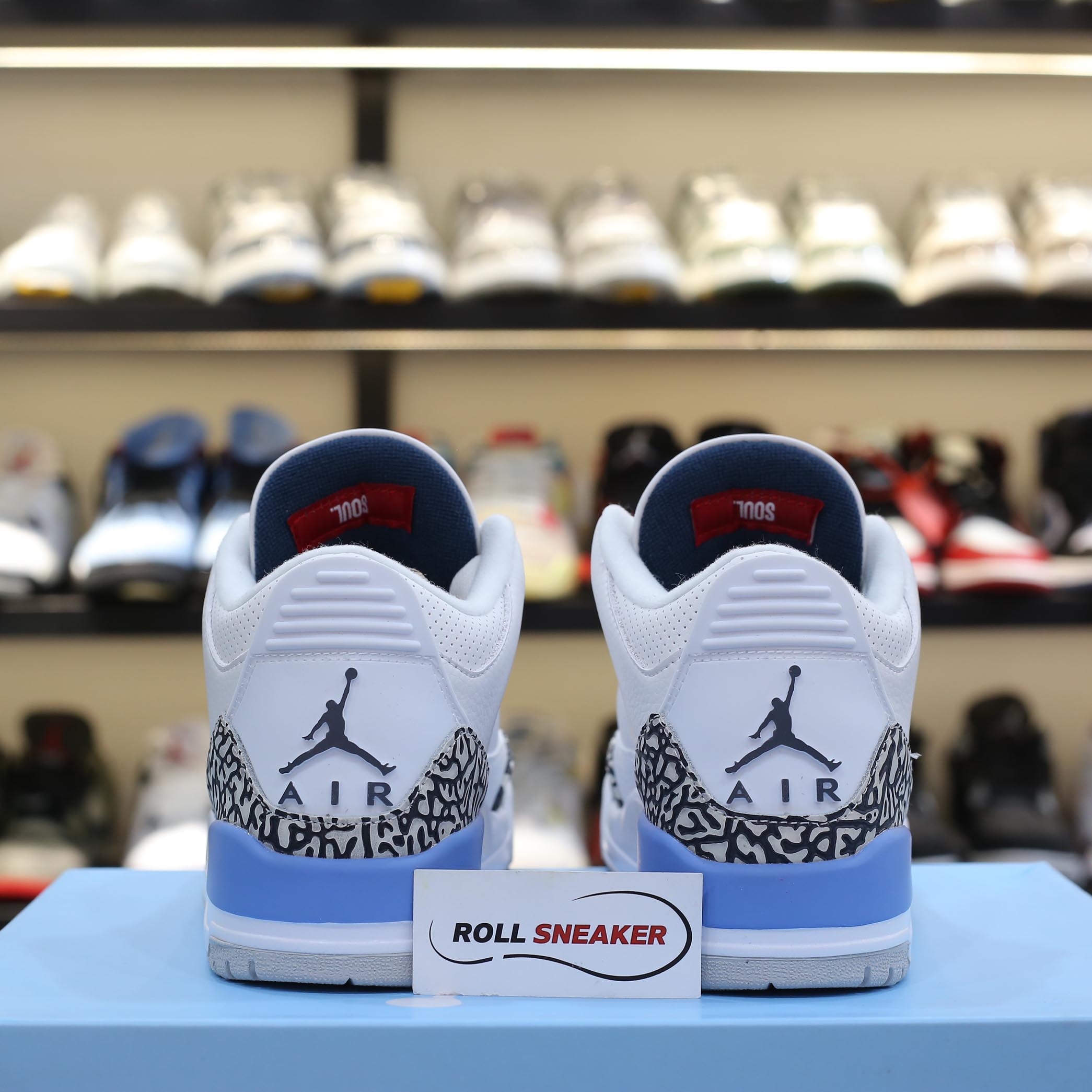 Giày Nike Air Jordan 3 Retro ‘UNC’ Best Quality