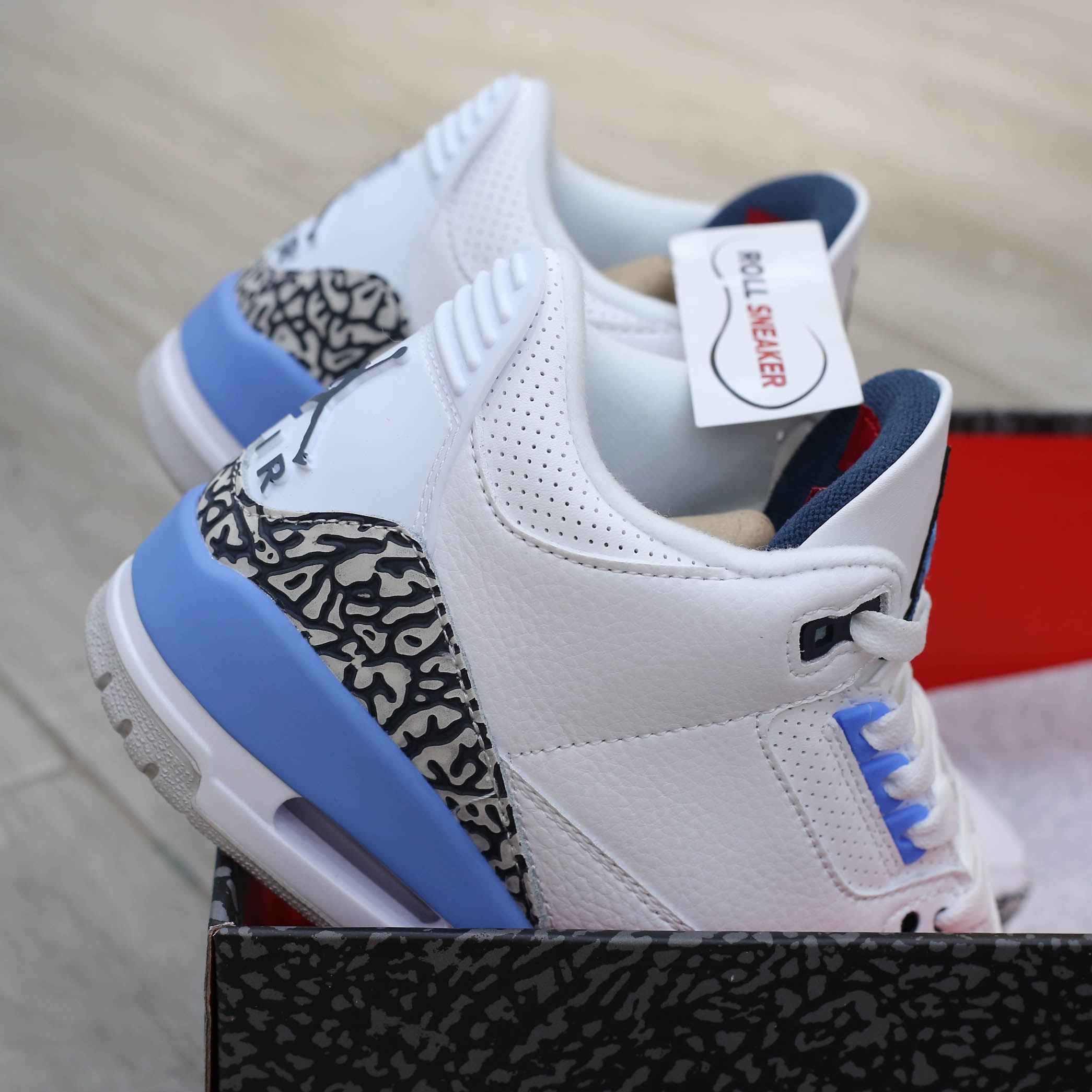 Giày Nike Air Jordan 3 Retro ‘UNC’ Best Quality