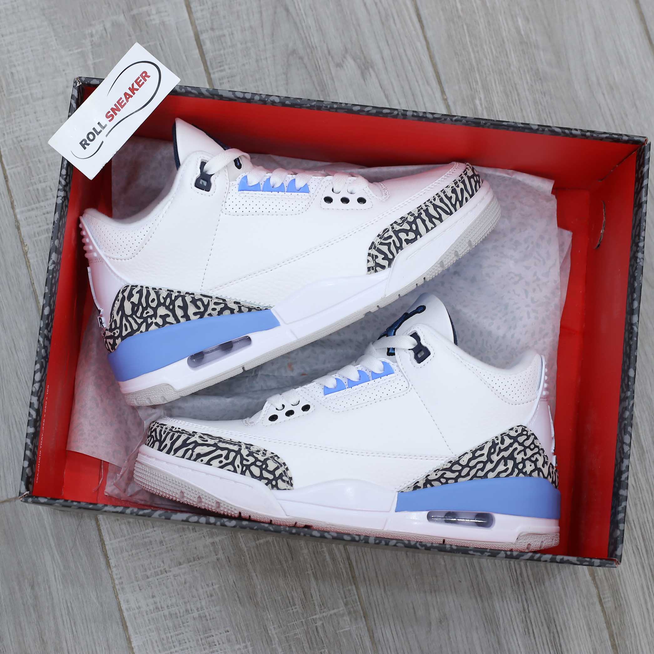 Giày Nike Air Jordan 3 Retro ‘UNC’ Best Quality
