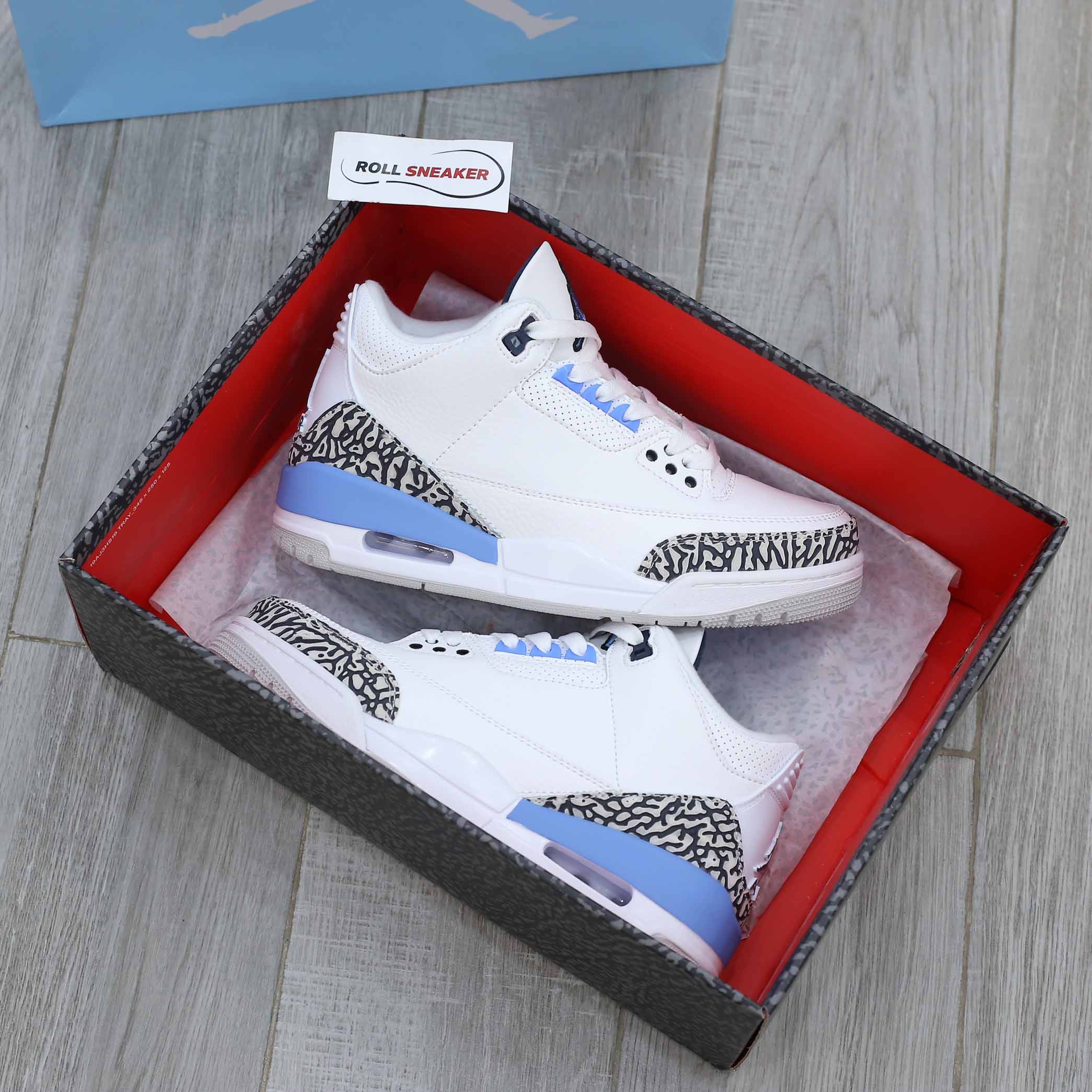 Giày Nike Air Jordan 3 Retro ‘UNC’ Best Quality