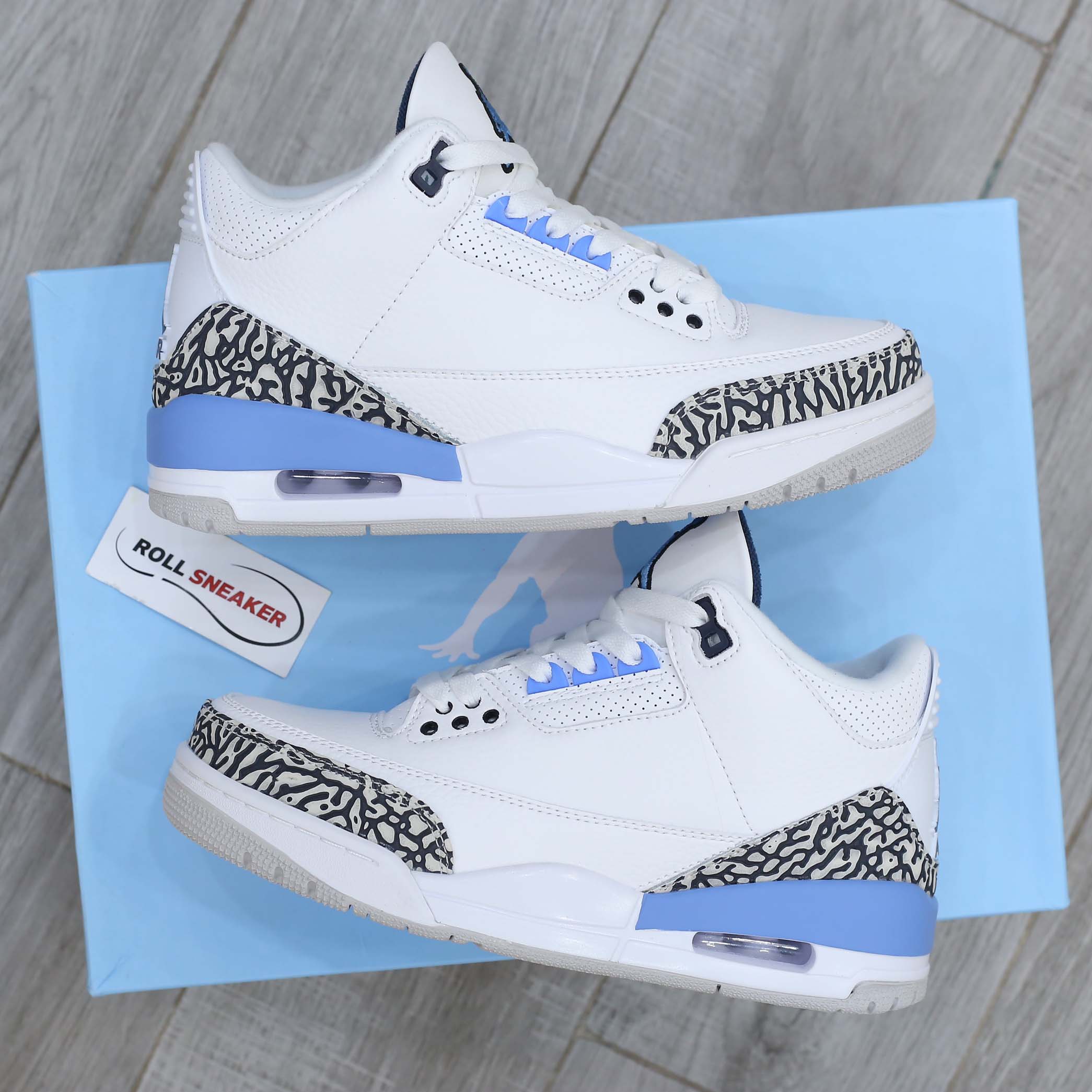 Giày Nike Air Jordan 3 Retro ‘UNC’ Best Quality