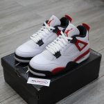Giày Nike Air Jordan 4 Retro Red Cement Chuẩn 99% Auth
