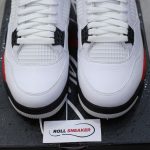 Giày Nike Air Jordan 4 Retro Red Cement Chuẩn 99% Auth