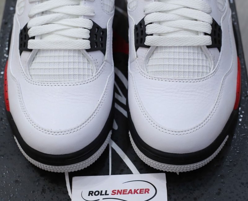 Giày Nike Air Jordan 4 Retro Red Cement Chuẩn 99% Auth