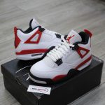 Giày Nike Air Jordan 4 Retro Red Cement Chuẩn 99% Auth