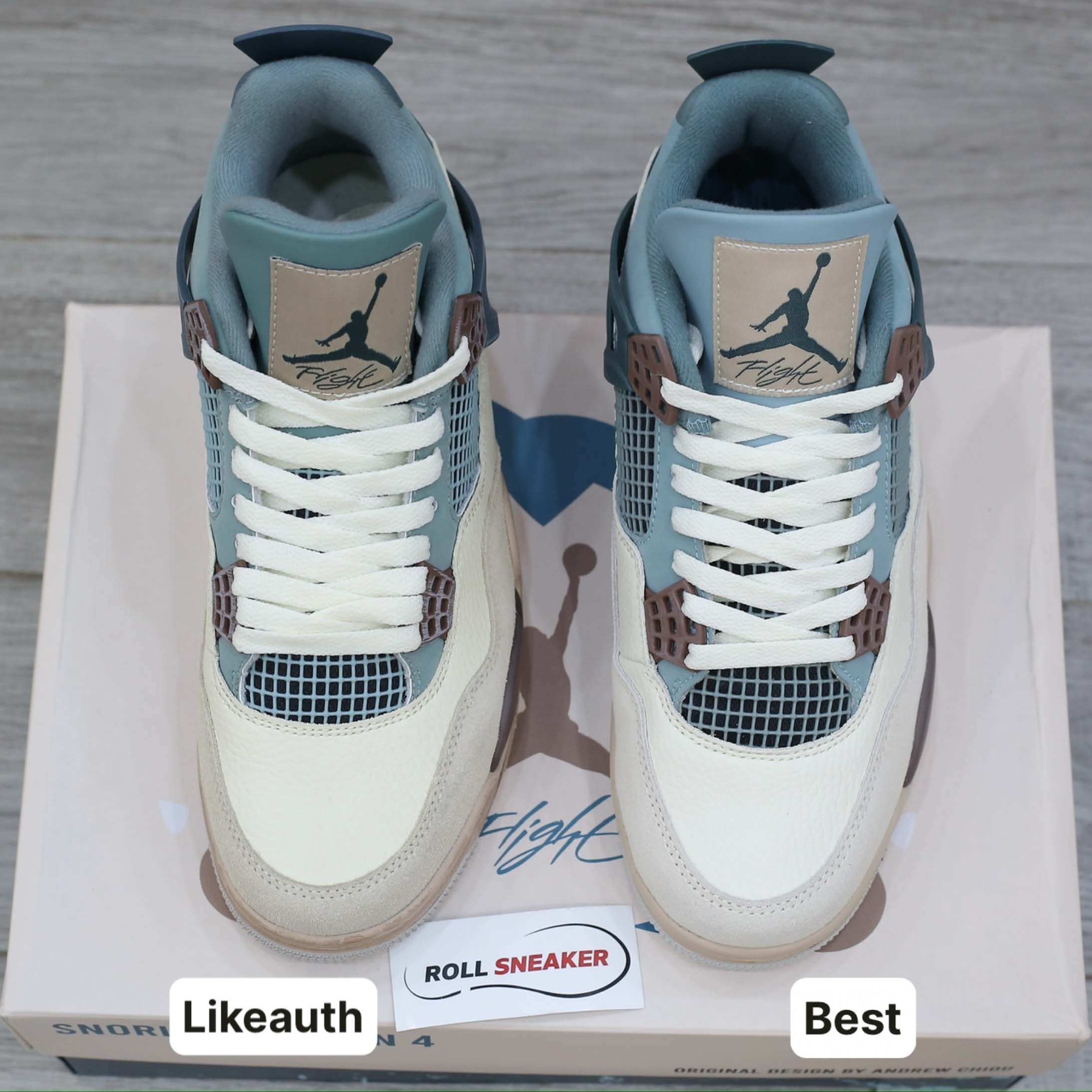 Giày Nike Air Jordan 4 Snorlax Custom Best Quality