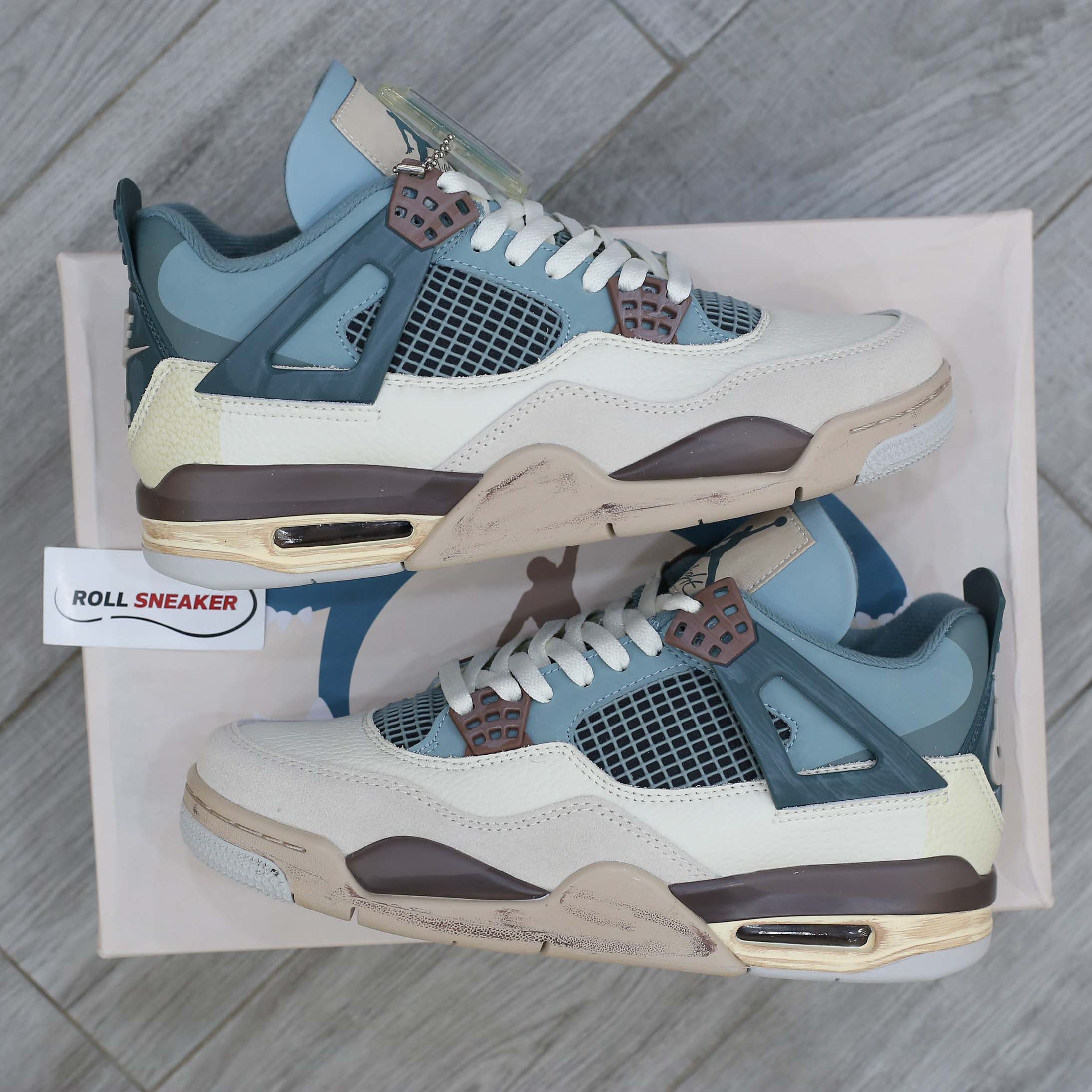 Giày Nike Air Jordan 4 Snorlax Custom Best Quality