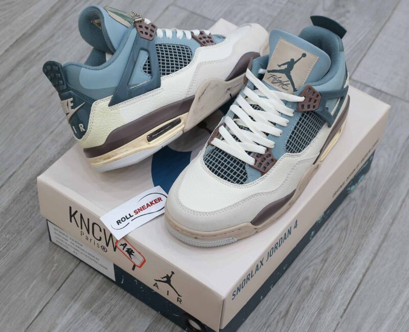 Giày Nike Air Jordan 4 Snorlax Custom Best Quality