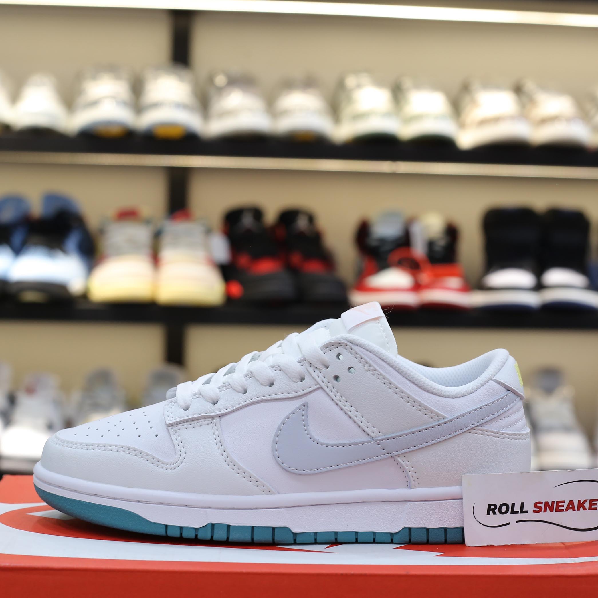 Giày Nike Dunk Low Features Green Best Quality