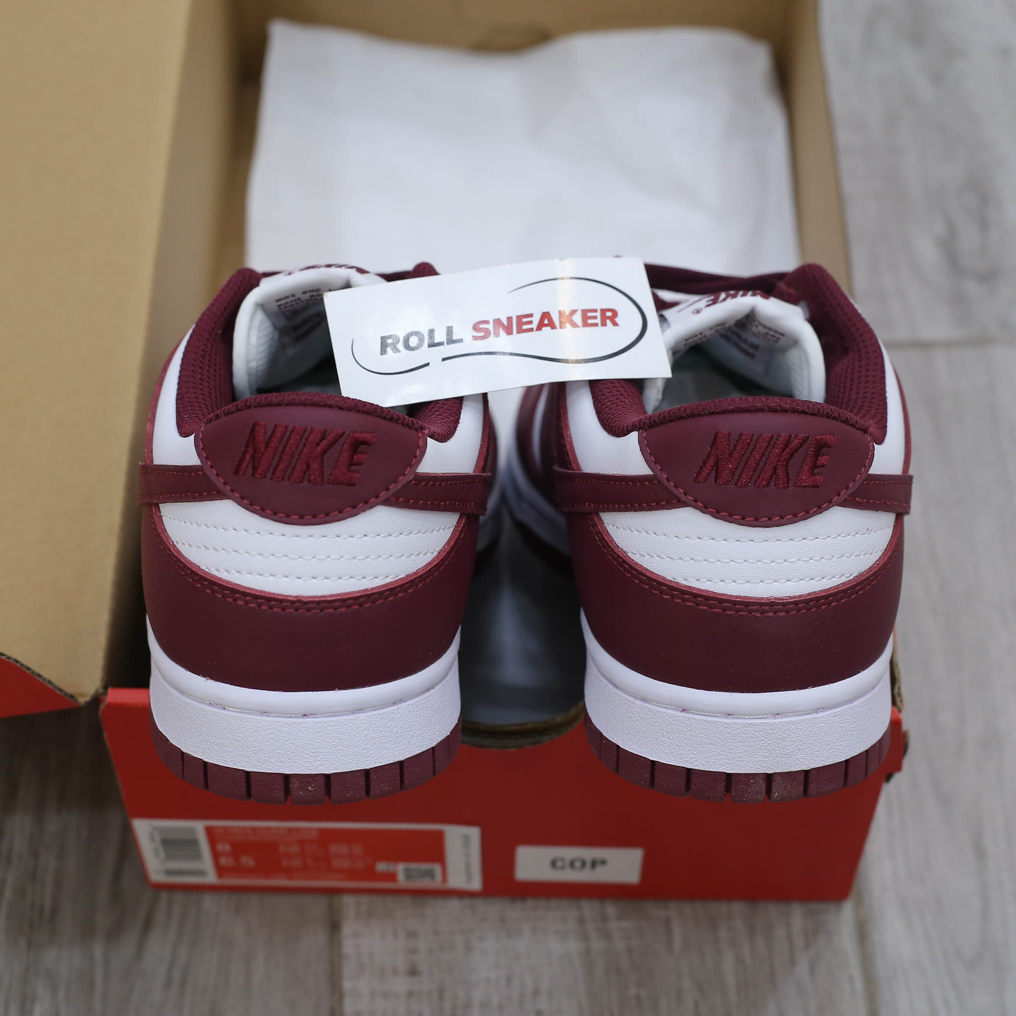 Giày Nike Dunk Low Team Red Like Auth