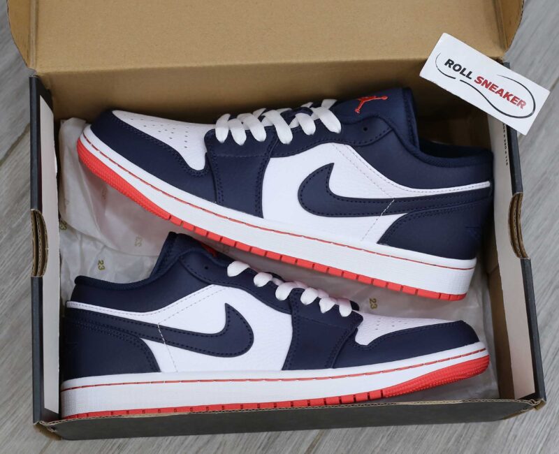Giày Nike Jordan 1 Low ‘Obsidian Ember Glow’ Best Quality