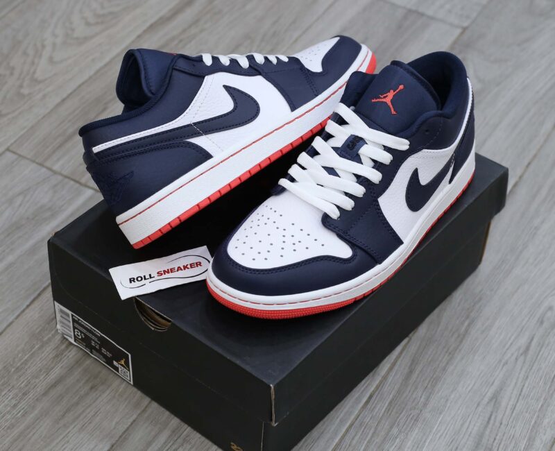 Giày Nike Jordan 1 Low ‘Obsidian Ember Glow’ Best Quality