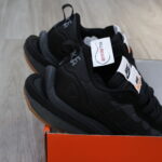 Giày Nike Sacai x VaporWaffle ‘Black Gum’ Best Quality