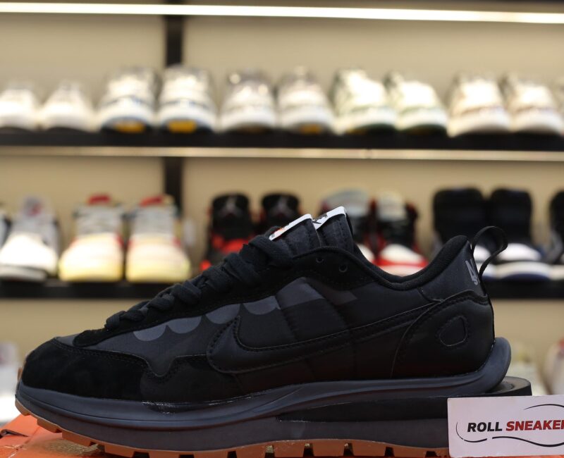 Giày Nike Sacai x VaporWaffle ‘Black Gum’ Best Quality