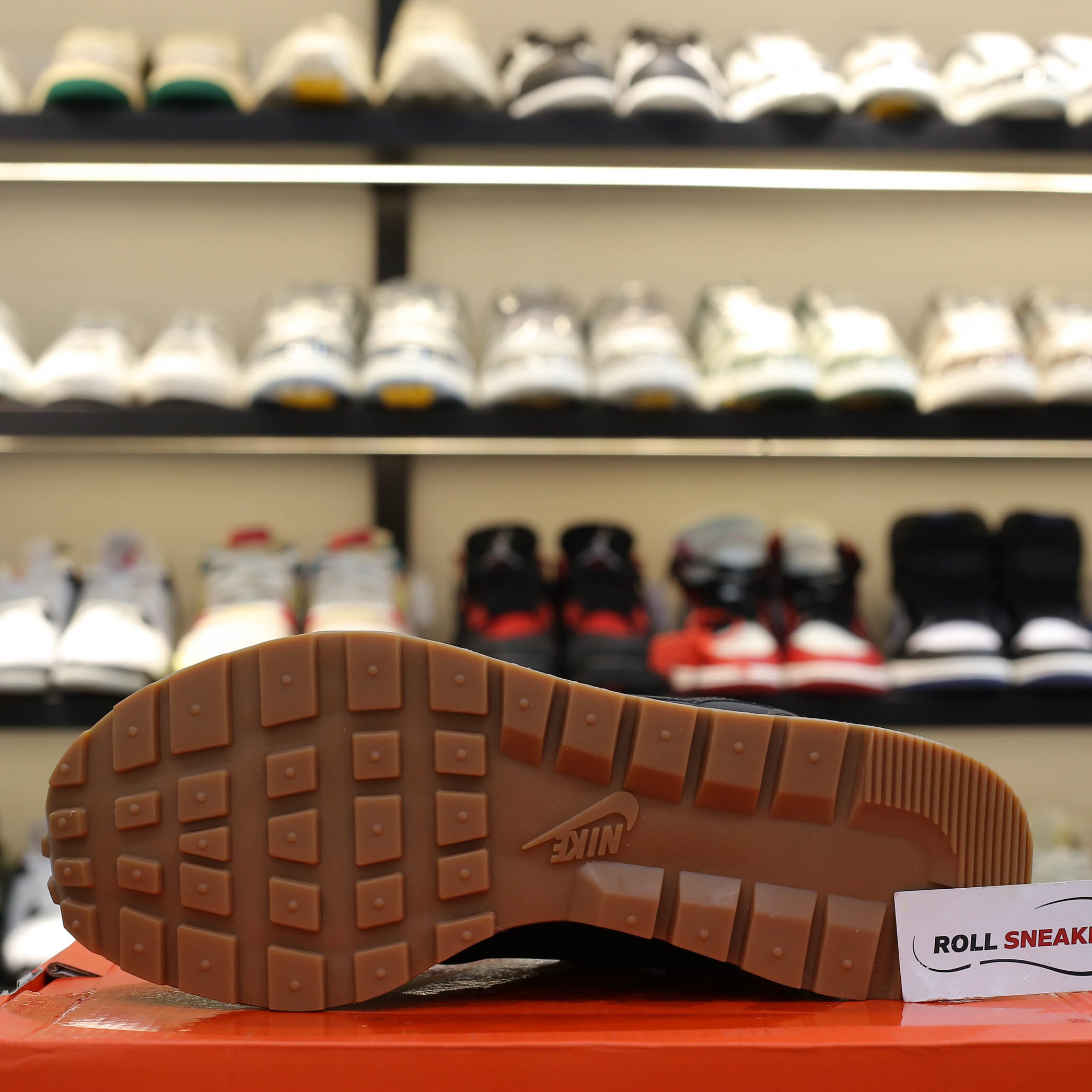 Giày Nike Sacai x VaporWaffle ‘Black Gum’ Best Quality