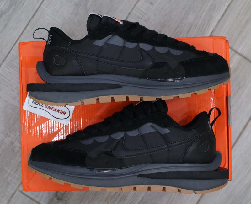 Giày Nike Sacai x VaporWaffle ‘Black Gum’ Best Quality