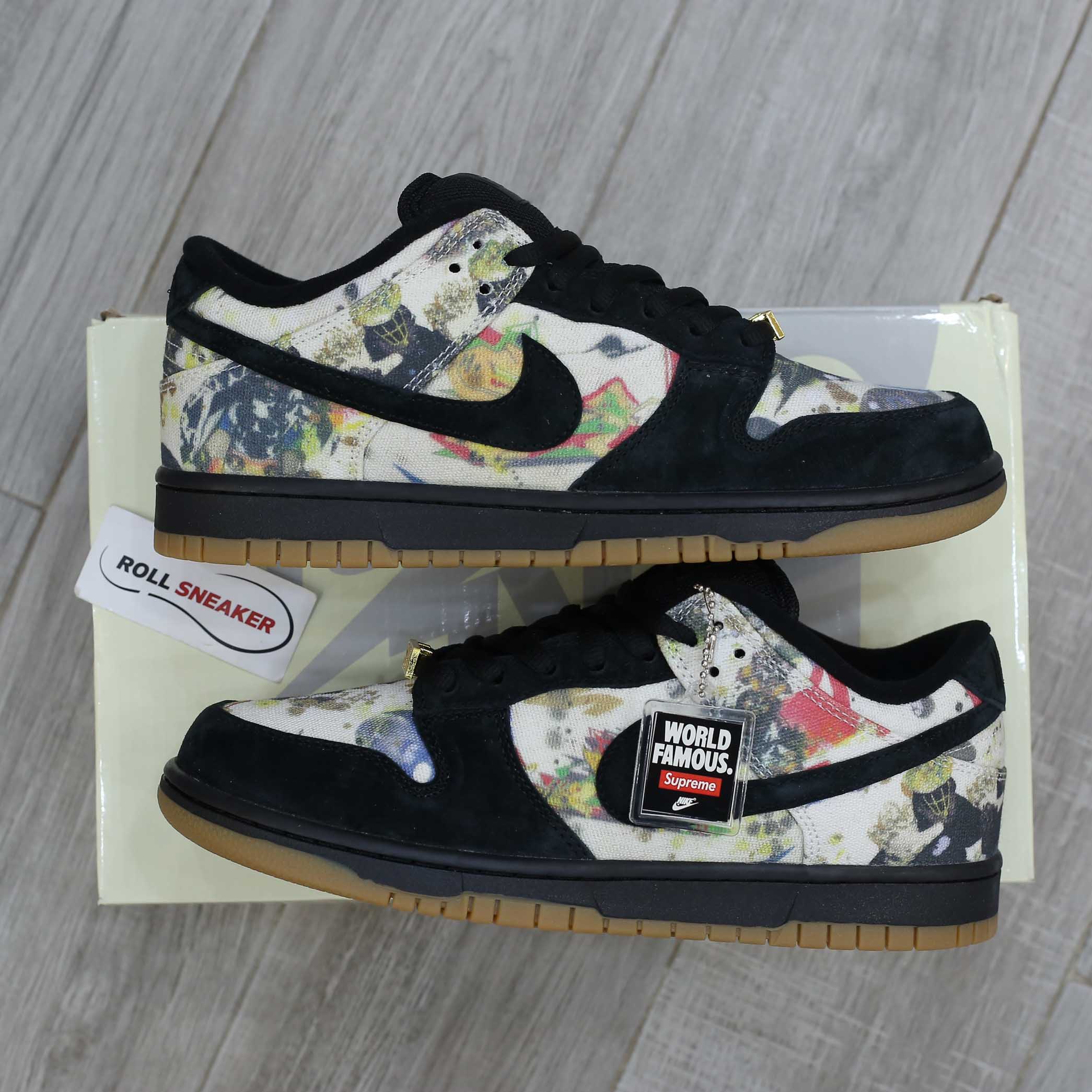 Giày Nike SB Dunk Low ‘Supreme Rammellzee’ Best Quality