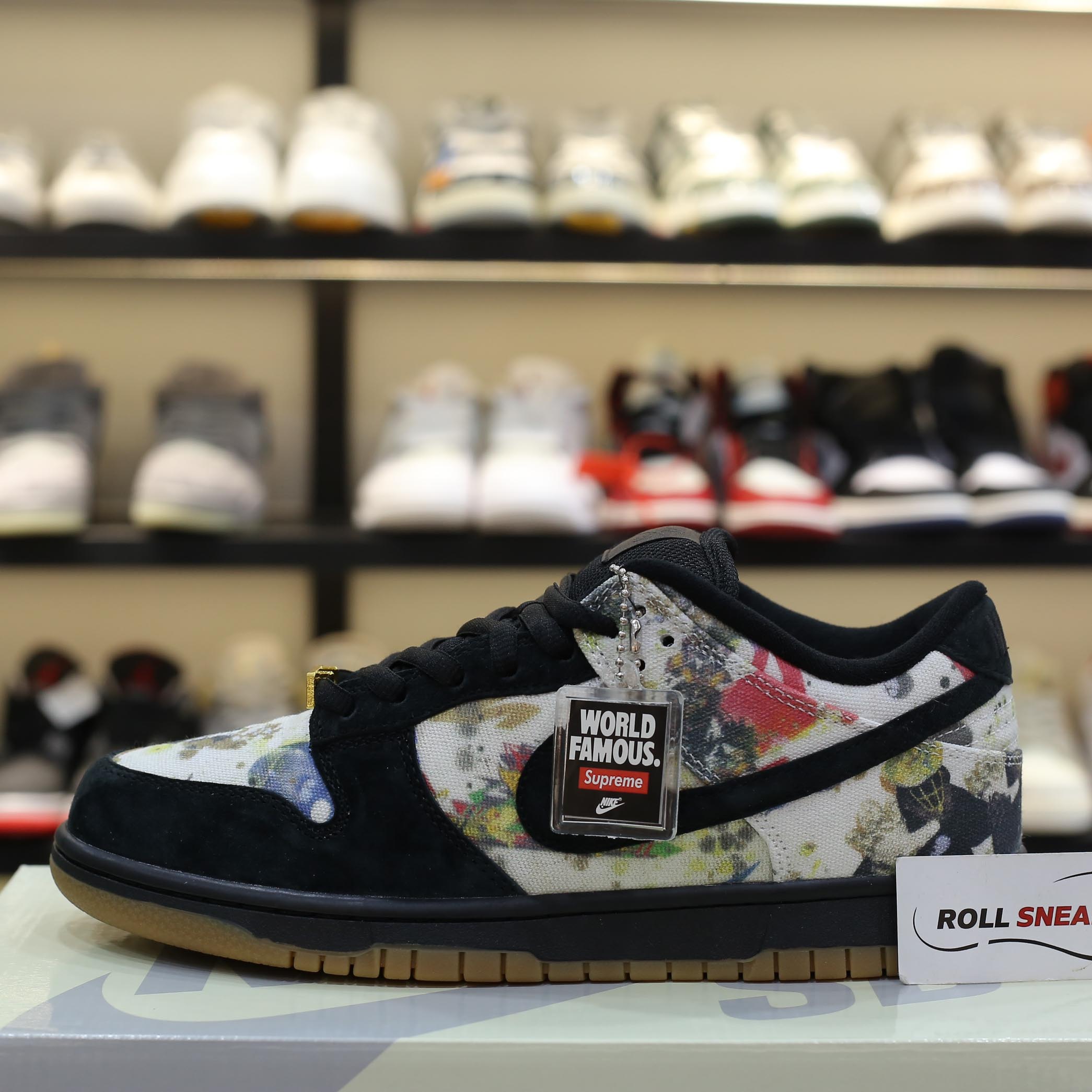 Giày Nike SB Dunk Low ‘Supreme Rammellzee’ Best Quality