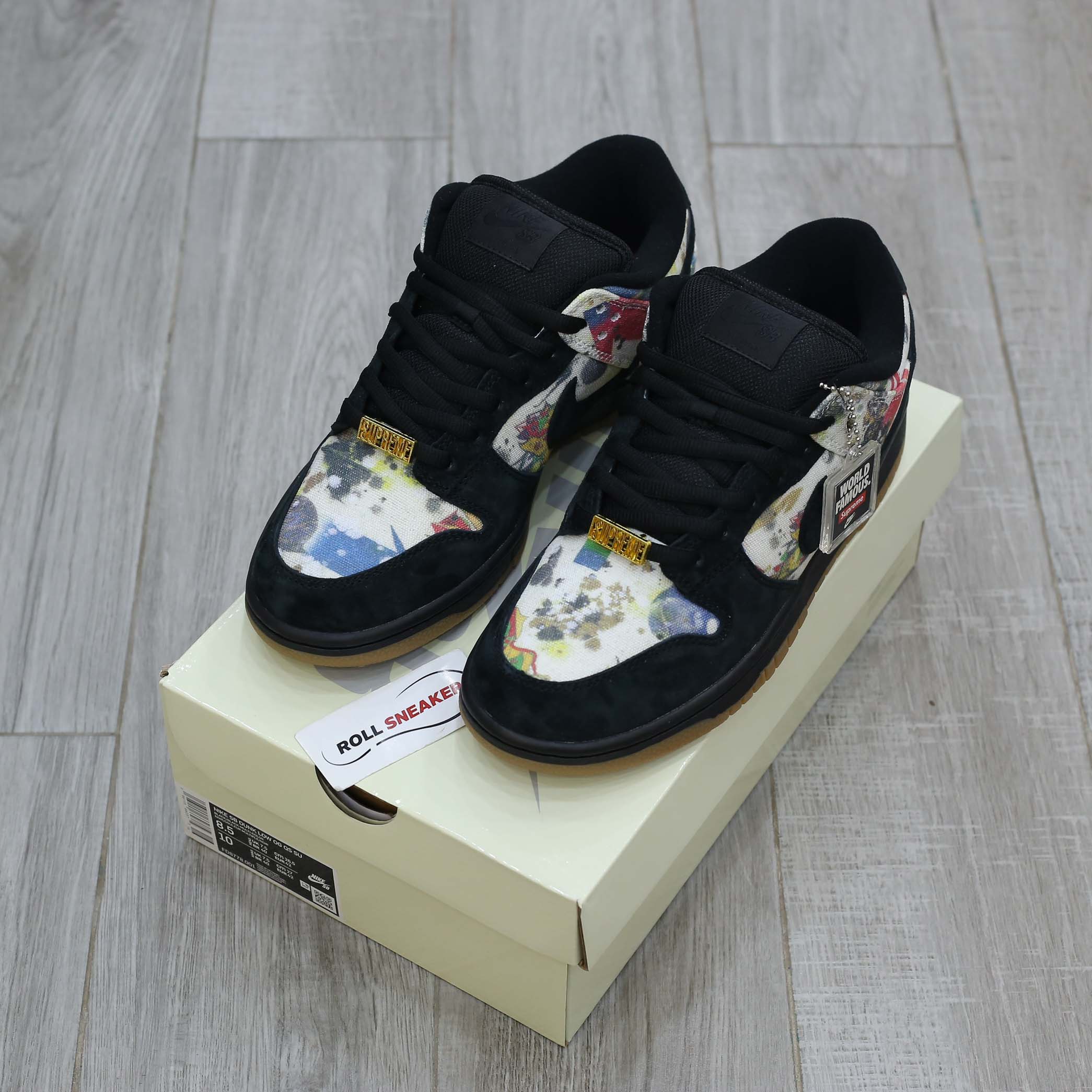 Giày Nike SB Dunk Low ‘Supreme Rammellzee’ Best Quality
