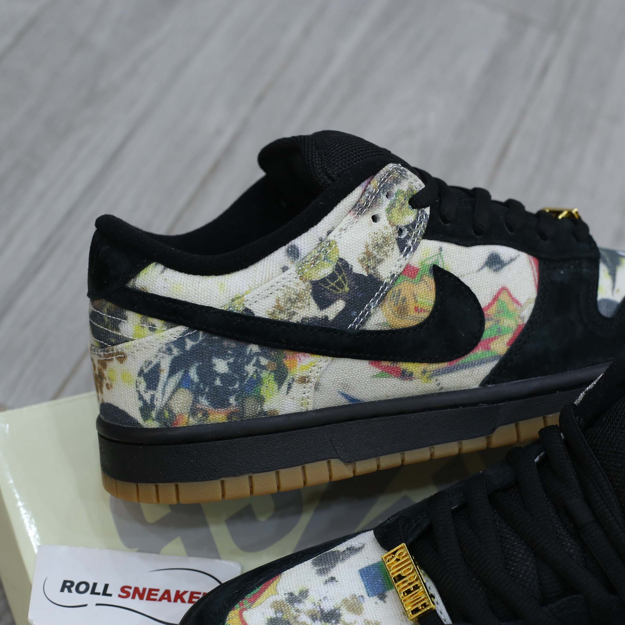 Giày Nike SB Dunk Low ‘Supreme Rammellzee’ Best Quality