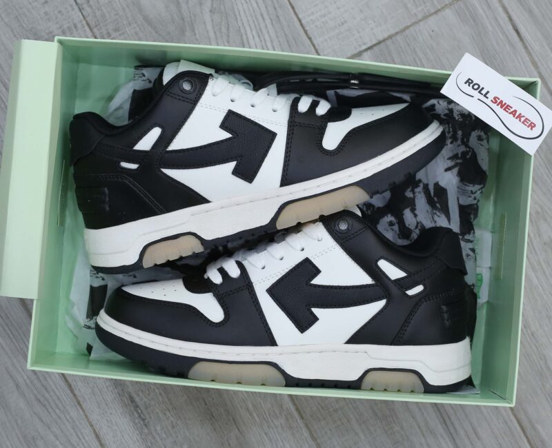 Giày Off White Out of Office ‘Black’ OMIA Best Quality