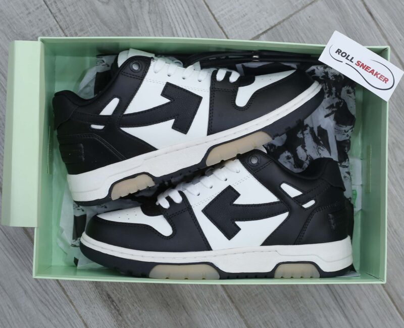 Giày Off White Out of Office ‘Black’ OMIA Best Quality