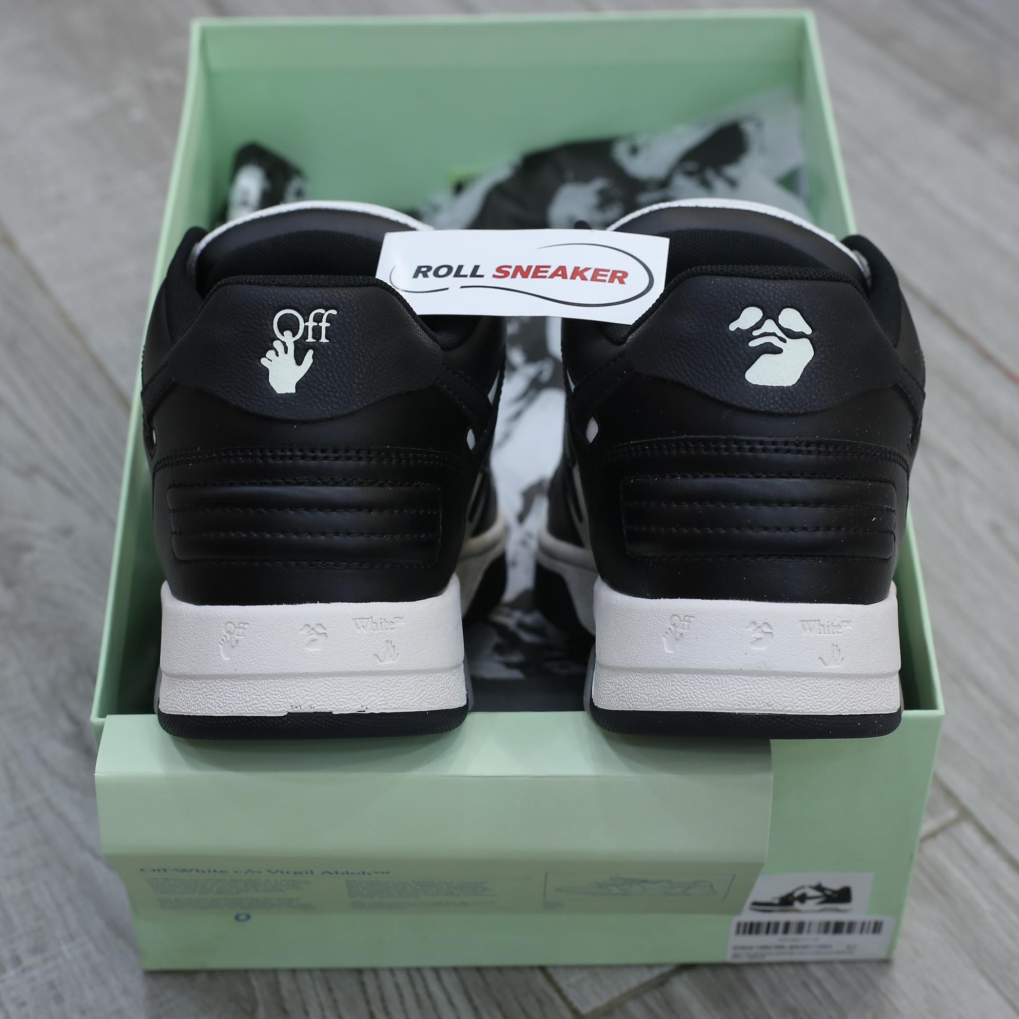 Giày Off White Out of Office ‘Black’ OMIA Best Quality