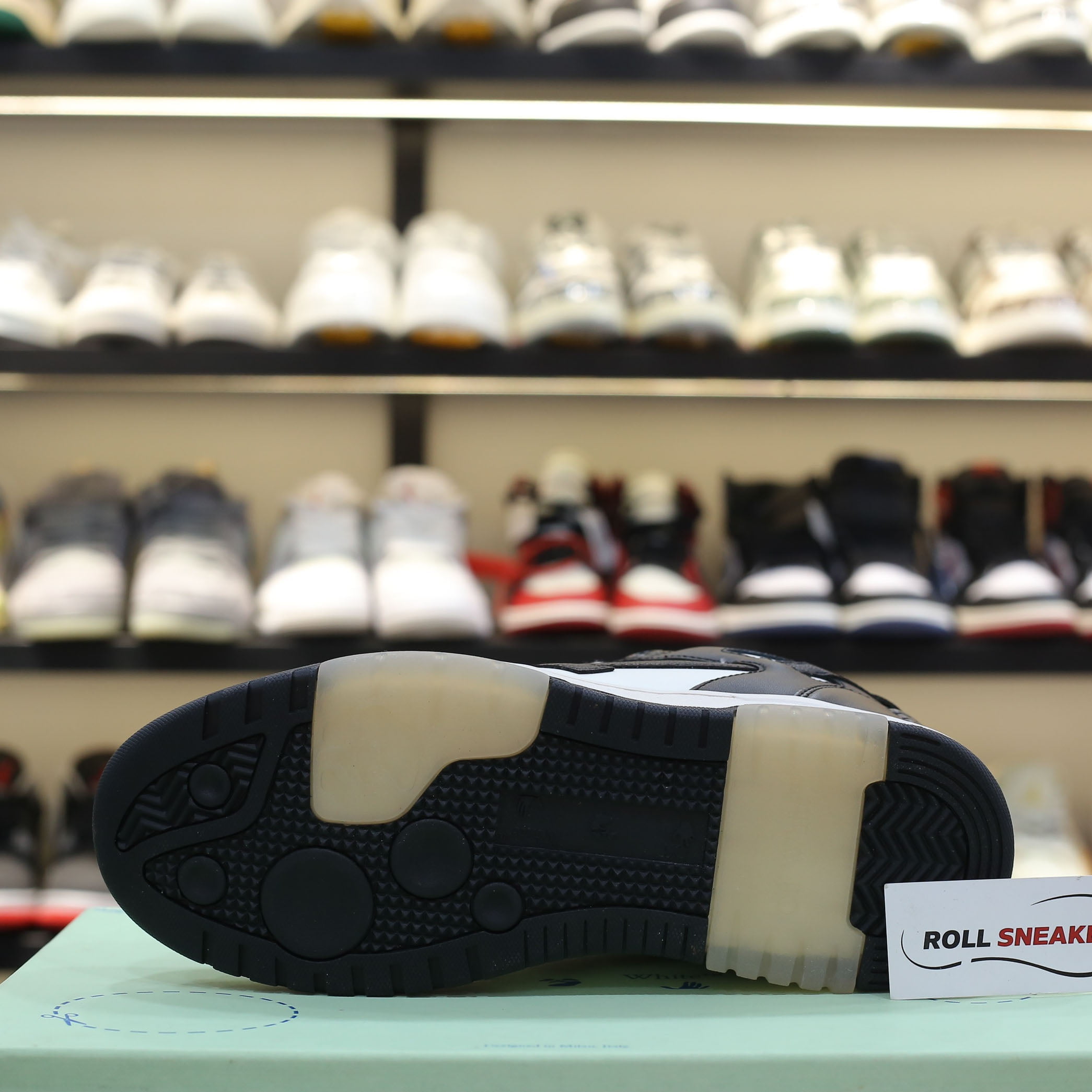 Giày Off White Out of Office ‘Black’ OMIA Best Quality