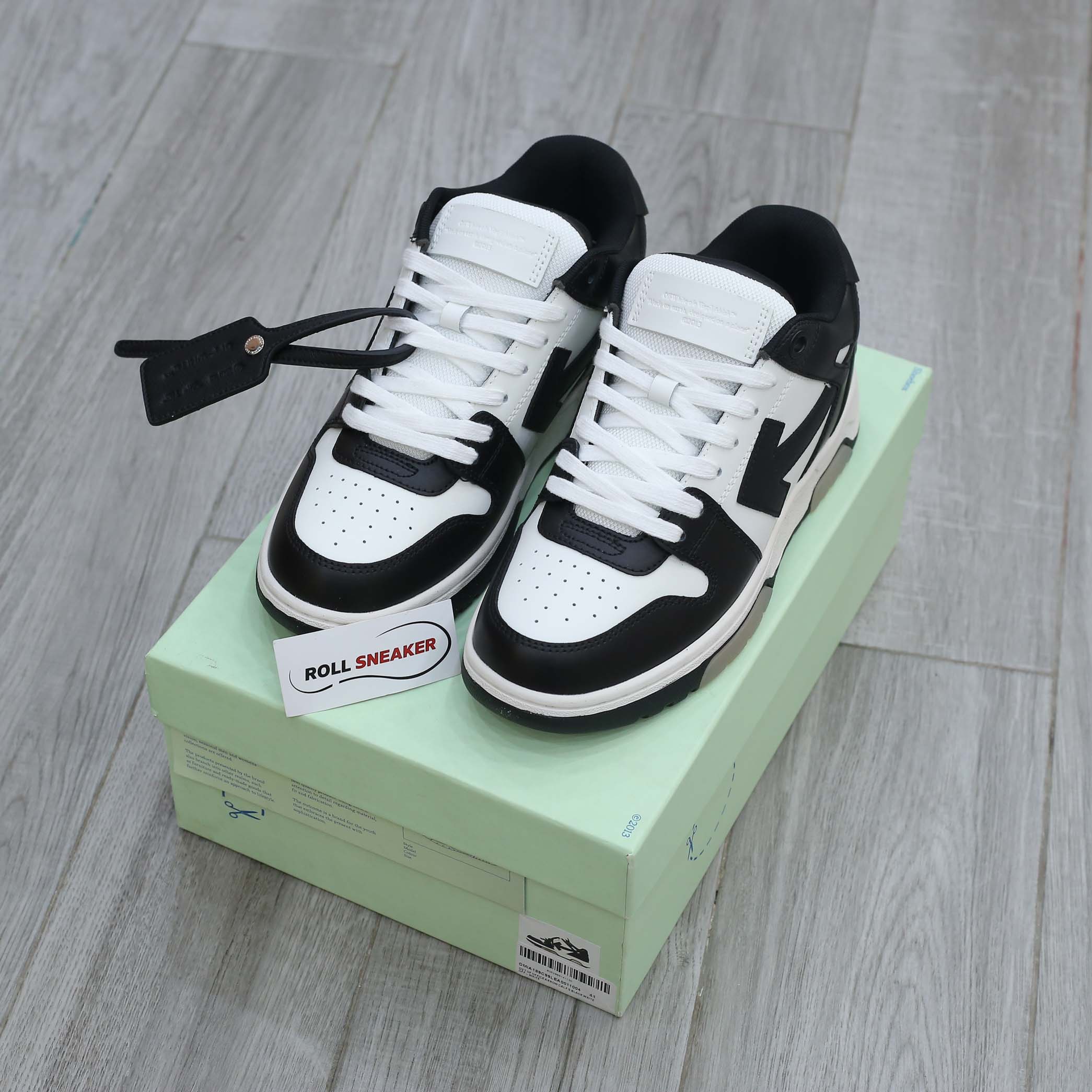 Giày Off White Out of Office ‘Black’ OMIA Best Quality