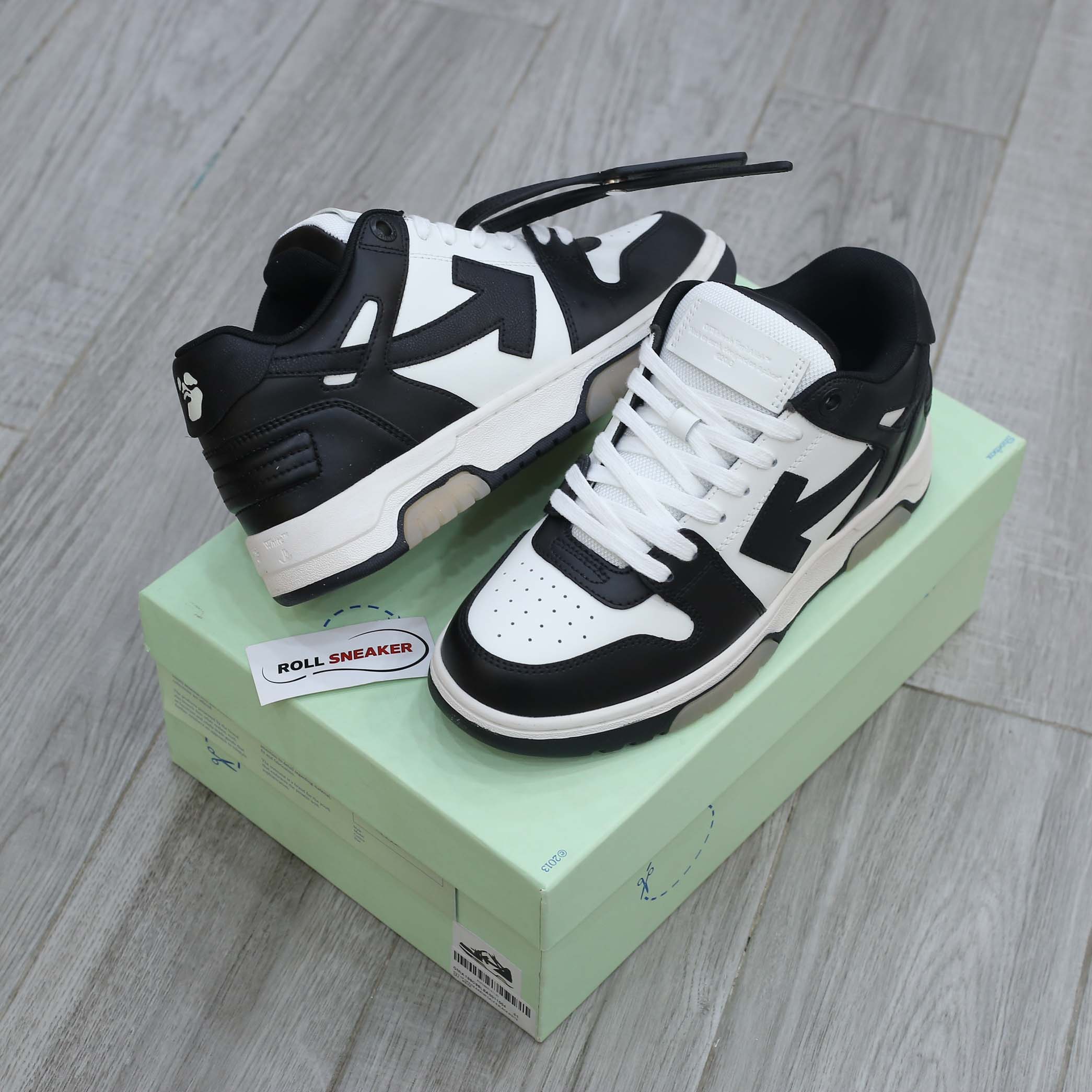 Giày Off White Out of Office ‘Black’ OMIA Best Quality