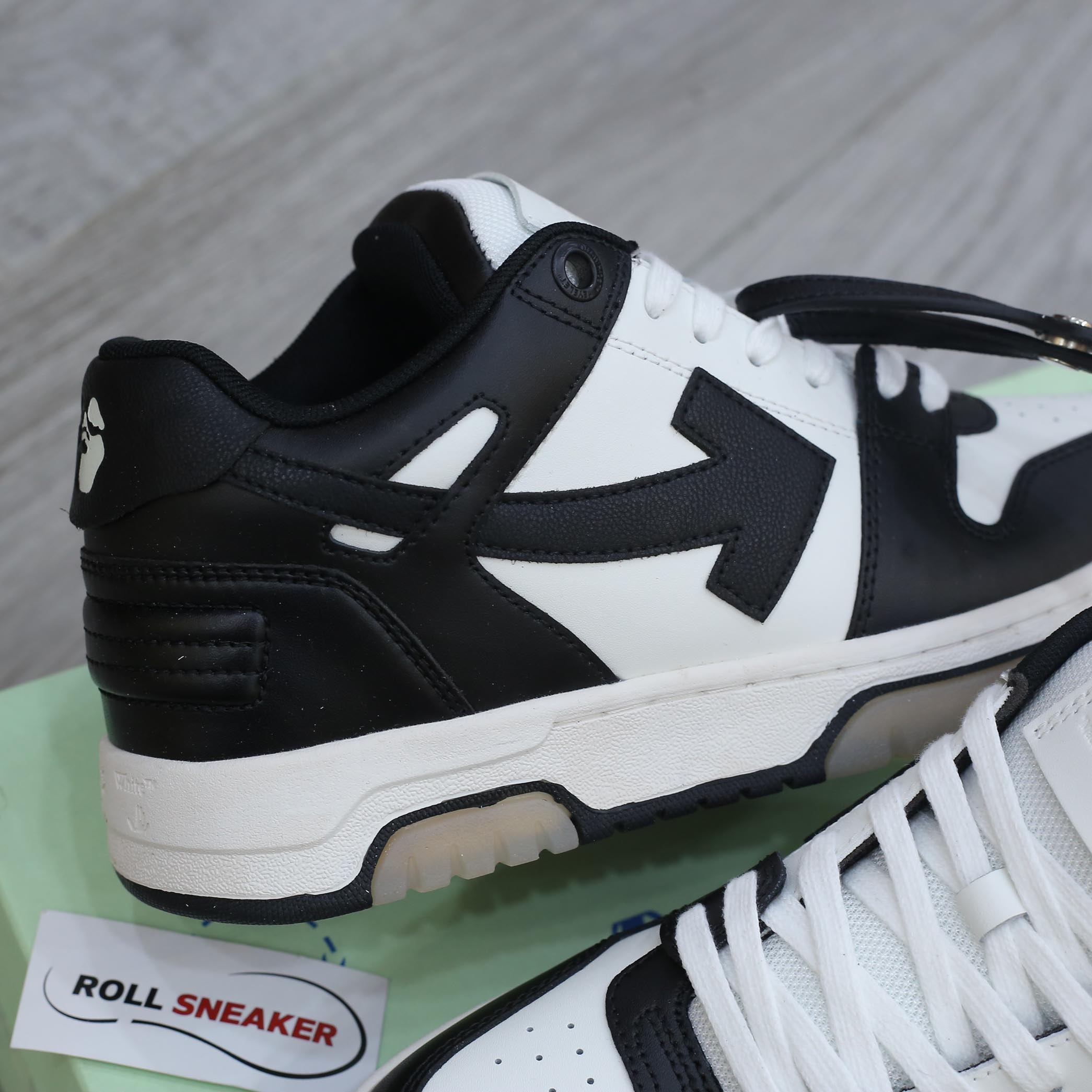 Giày Off White Out of Office ‘Black’ OMIA Best Quality