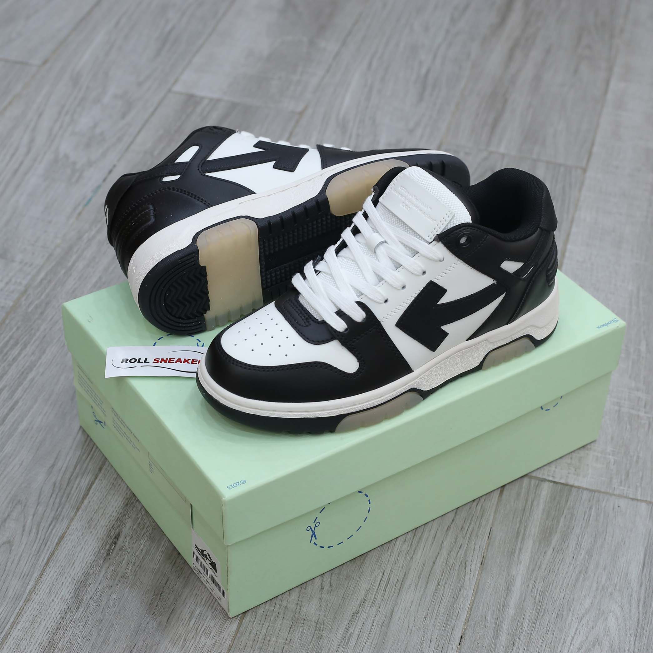 Giày Off White Out of Office ‘Black’ OMIA Best Quality