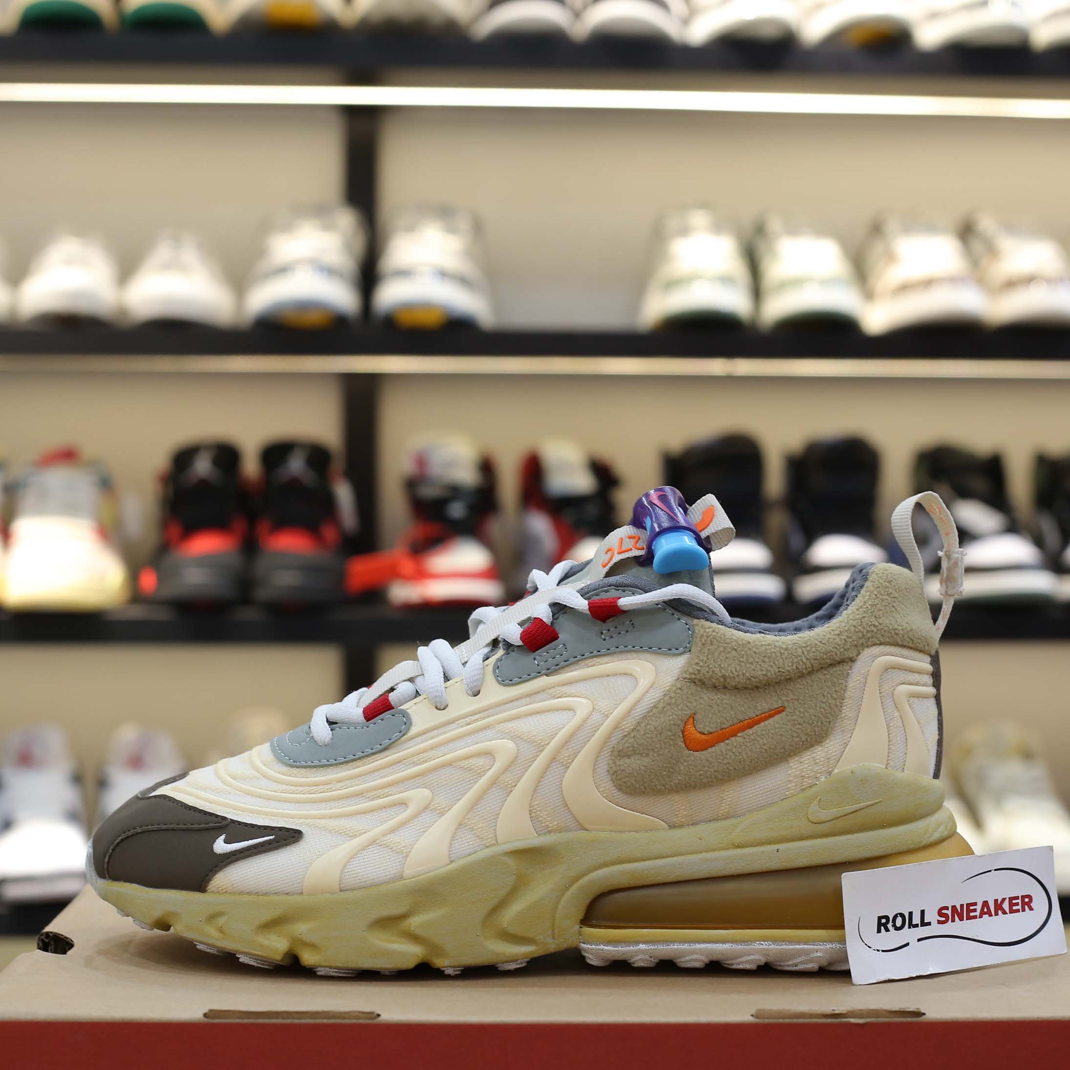 Giày Travis Scott x Air Max 270 React ENG ‘Cactus Trails’ Best Quality