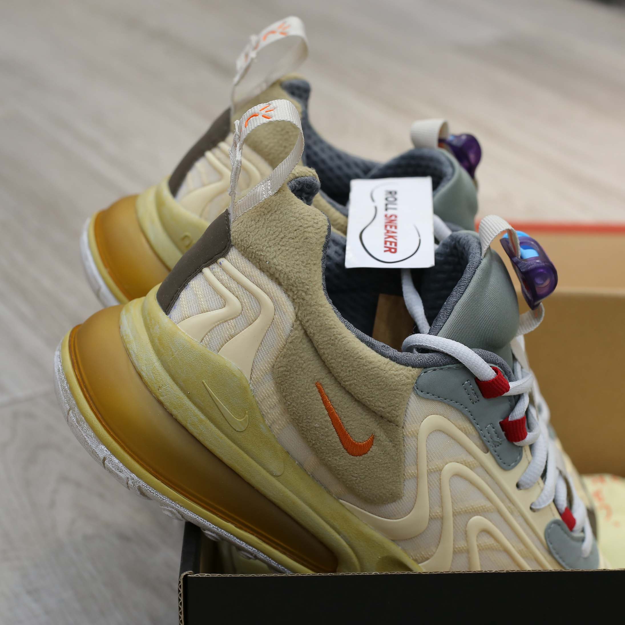 Giày Travis Scott x Air Max 270 React ENG ‘Cactus Trails’ Best Quality